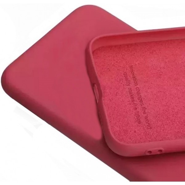 Чохол Anomaly Silicone (з мікрофіброю) для Samsung A54 5G A546 Camellia (Код товару:28712) Харьков - изображение 1