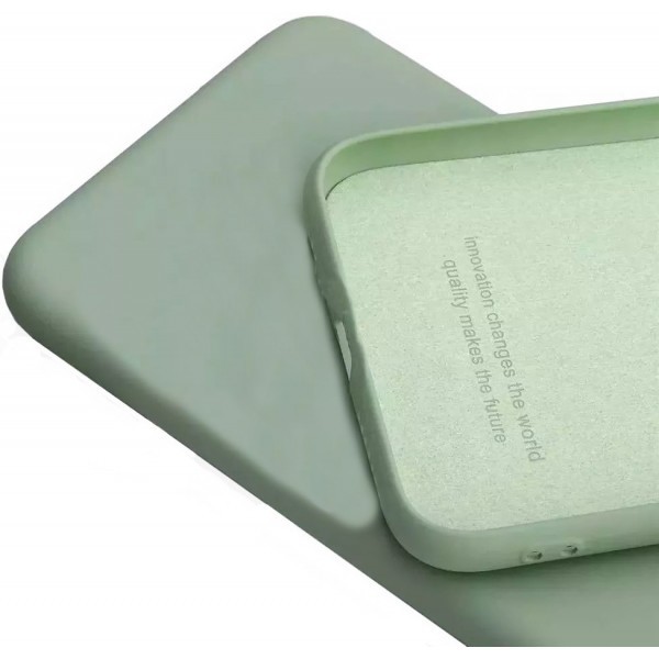 Чохол Anomaly Silicone (з мікрофіброю) для Samsung A54 5G A546 Light Green (Код товару:28710) Харьков - изображение 1