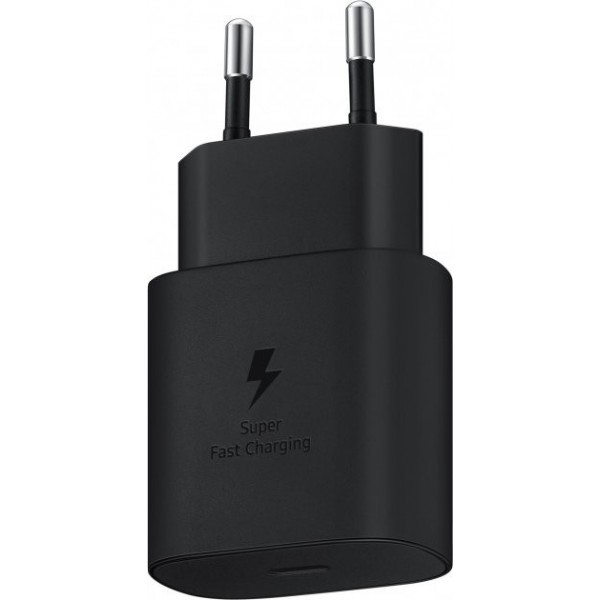 Мережевий зарядний пристрій Samsung 25W Travel Adapter Black (EP-TA800NBEGRU) (Код товару:23156) Харьков - изображение 1
