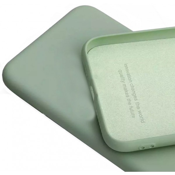 Чохол Anomaly Silicone для Xiaomi Redmi 10C/Poco C40 Light Green (Код товару:28860) Харьков - изображение 1