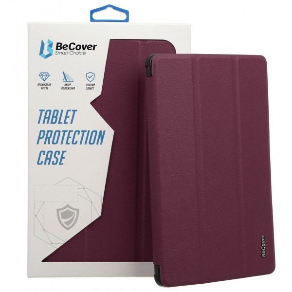 Чохол-книжка Becover Smart для Xiaomi Pad 5 10.9 Red Wine (Код товару:22220) Харьков - изображение 1