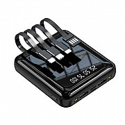 Міні Повербанк 20000 mAh з Вбудованими Портами type-c +usb+ micro+ lightihng Киев