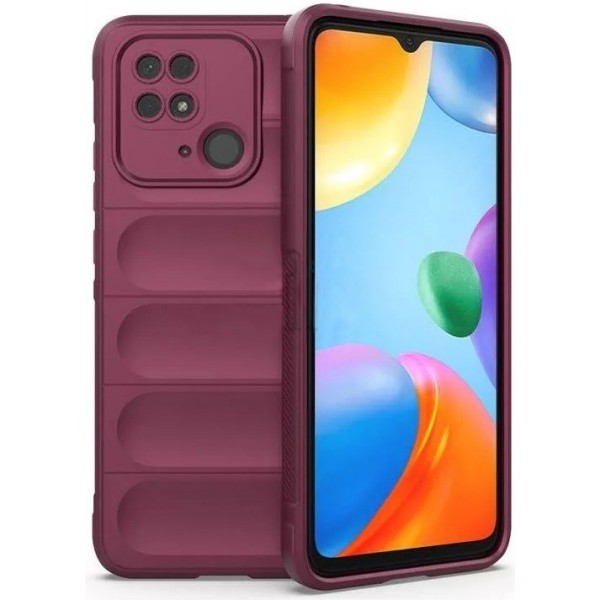 Чохол Anomaly Beetle PRO для Xiaomi Redmi 10C/Poco C40 Burgundy (Код товару:28857) Харьков - изображение 1