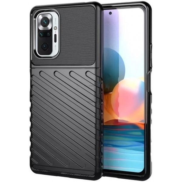 Чохол Anomaly Thunder для Xiaomi Redmi 10 5G/Note 11E/11R/Poco M4 5G/M5 Black (Код товару:28684) Харьков - изображение 1