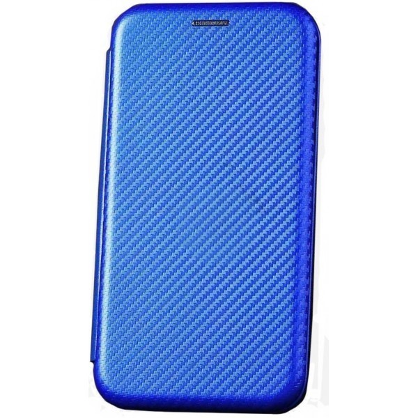 Чохол-книжка Anomaly Carbon для Xiaomi Redmi 12C/11A/Poco C55 Blue (Код товару:28652) Харьков - изображение 1