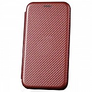 Чохол-книжка Anomaly Carbon для Xiaomi Redmi 12C/11A/Poco C55 Brown (Код товару:28650) Харьков