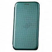 Чохол-книжка Anomaly Carbon для Xiaomi Redmi 12C/11A/Poco C55 Green (Код товару:28651) Харьков