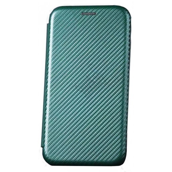 Чохол-книжка Anomaly Carbon для Xiaomi Redmi 12C/11A/Poco C55 Green (Код товару:28651) Харьков - изображение 1