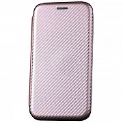 Чохол-книжка Anomaly Carbon для Xiaomi Redmi 12C/11A/Poco C55 Rose Gold (Код товару:28649) Харьков