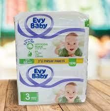 Підгузки Evy Baby 3 (5-9 кг) ekonomik paket (30шт) памперси Киев - изображение 1