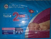 Підгузки Ifa Unnia 2 (3-6кг) 28 шт Испания Киев