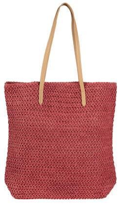 Плетеная пляжная сумка, сумка шоппер 2 в 1 Esmara красная Киев - изображение 1