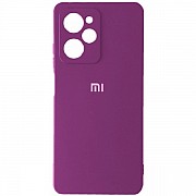 Silicone Case Full Camera для Xiaomi Poco X5 Pro 5G Grape (Код товару:29080) Харьков