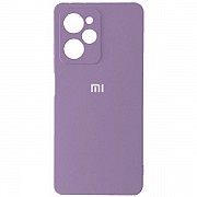 Silicone Case Full Camera для Xiaomi Poco X5 Pro 5G Lilac (Код товару:29079) Харьков