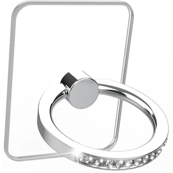 DM Кільце-тримач Transparent Ring Holder 360 Square Brilliant Silver (Код товару:28815) Харьков - изображение 1