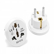 DM Перехідник EU Plug Adapter White (ep0203) (Код товару:19869) Харьков