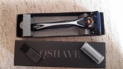 Ручна бритва Qshave Black Spider для чоловічого гоління з тримером (1 ручка, 1 лезо X6 і 1 лезо X5) Киев