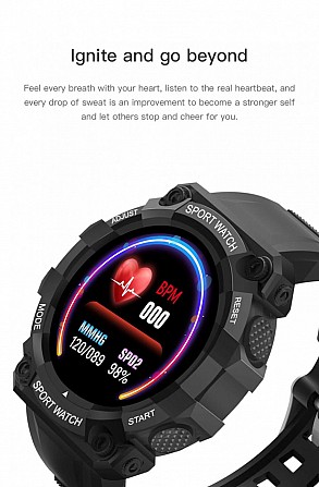 Смарт-годинник Bluetooth FD68S Киев - изображение 1