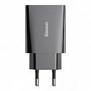 Мережевий зарядний пристрій Baseus Speed Mini PD Charger 20W Type-C Black (CCFS-SN01) (Код товару:18 Харьков