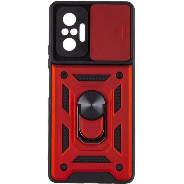 Чохол Camshield Serge Ring для Xiaomi Redmi Note 10 Pro/10 Pro Max Червоний (Код товару:24448) Харьков - изображение 1