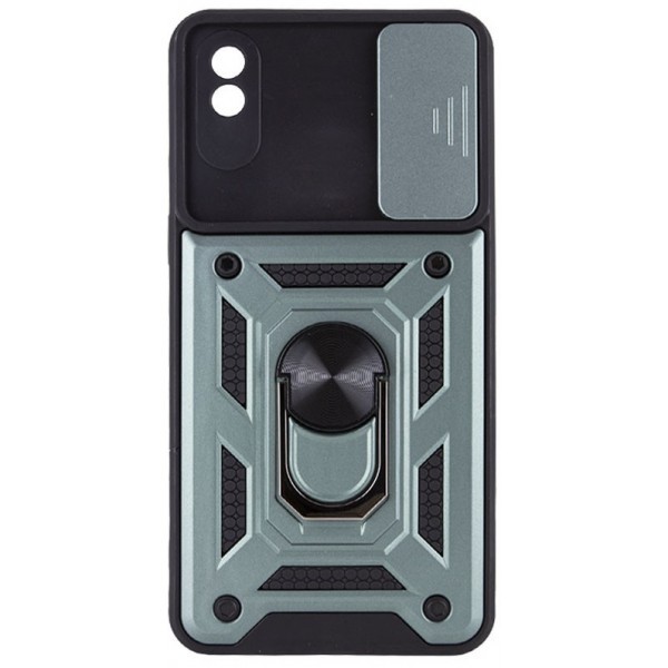 Чохол Camshield Serge Ring для Xiaomi Redmi 9A Зелений (Код товару:29214) Харьков - изображение 1