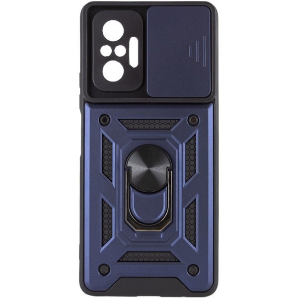 Чохол Camshield Serge Ring для Xiaomi Redmi Note 10 Pro/10 Pro Max Синій (Код товару:29210) Харьков - изображение 1