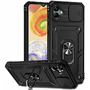 Чохол Camshield Serge Ring для Samsung A04e A042/M04 M045/F04 E045 Чорний (Код товару:29188) Харьков