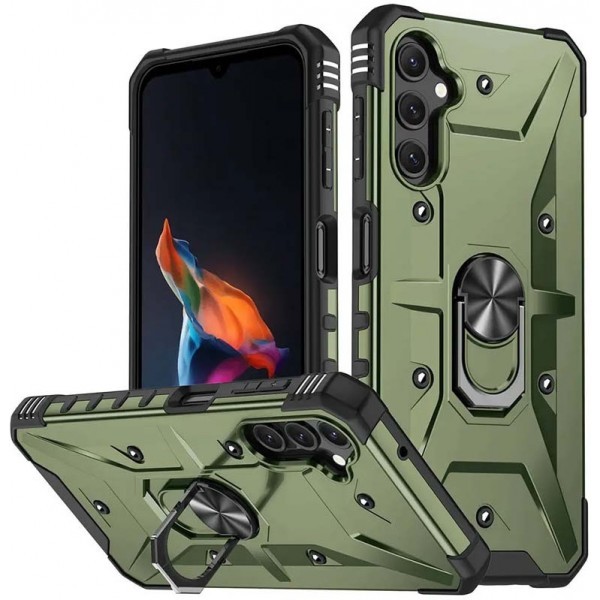 Чохол Pathfinder Ring для Samsung A54 5G A546 Army Green (Код товару:29206) Харьков - изображение 1