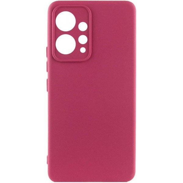 Silicone Cover Lakshmi Full Camera для Xiaomi Redmi Note 12 4G Marsala (Код товару:29196) Харьков - изображение 1