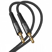 AUX кабель XO NB-R175A 3.5mm to 3.5mm 1m Black (Код товару:28442) Харьков