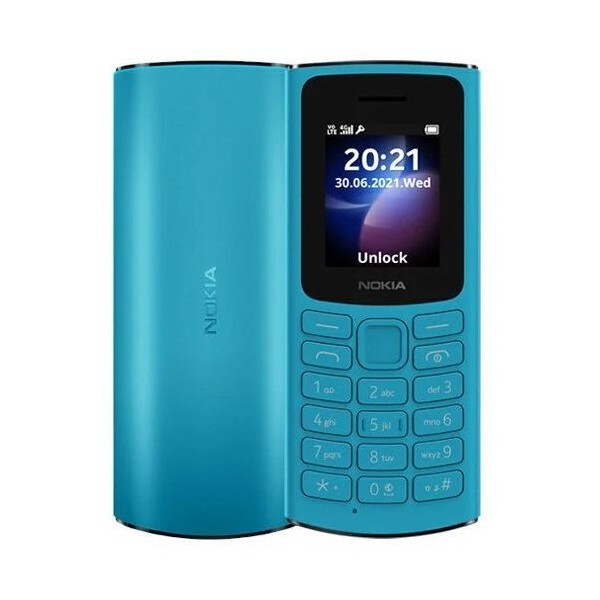 Телефон Nokia 105 DS 2023 Cyan (Код товару:29278) Харьков - изображение 1