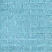 3D панель самоклеюча цегла Бірюза 700х770х7мм (002-7) SW-00000048 Киев