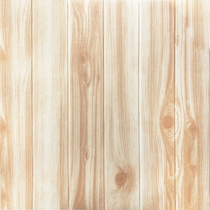 Самоклеюча декоративна 3D панель карамельне дерево 700x700x4мм (080) SW-00000560 Киев - изображение 1