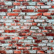Декоративна 3D панель самоклейка під цеглу Червоно-Біла 700х770х4мм (341) SW-00000533 Киев