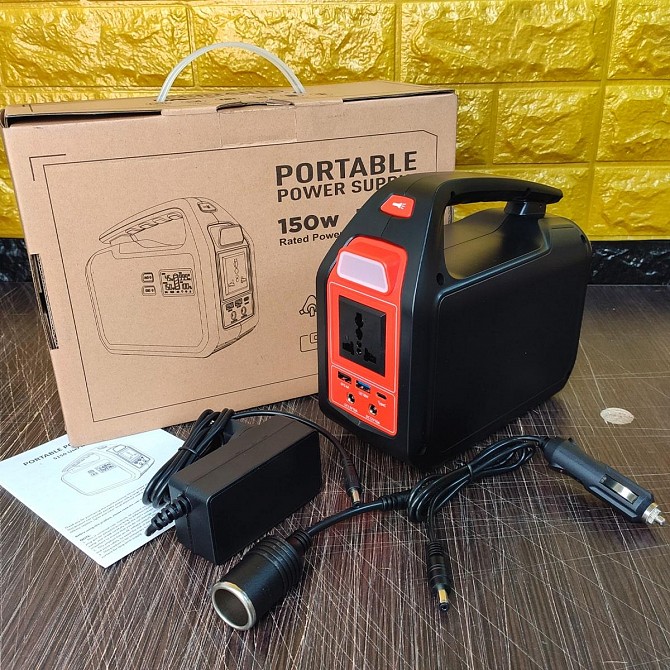 Портативна зарядна станція 155вт/ч ,150-200W, 42000 мAч SW-00001435 Киев - изображение 1