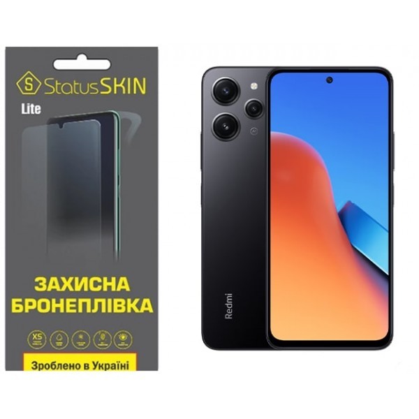 Поліуретанова плівка StatusSKIN Lite на екран Xiaomi Redmi 12/Poco M6 Pro 5G Глянцева (Код товару:29 Харьков - изображение 1