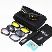 Захисні тактичні окуляри з поляризацією Daisy C5 Black + 3 пари лінз Киев