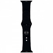 DM Ремінець Silicone для Apple Watch 38/40/41 mm Black (Код товару:29446) Харьков