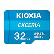 Карта пам'яті Kioxia Exceria microSDHC 32GB UHS-I Class 10 + SD-adapter (LMEX1L032GG2) (Код товару:1 Харьков