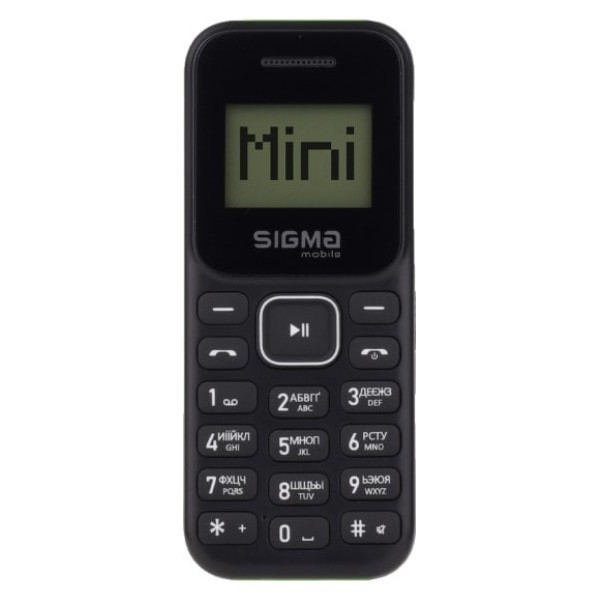 Телефон Sigma mobile X-style 14 Mini Dual Sim Black/Green (Код товару:19500) Харьков - изображение 1