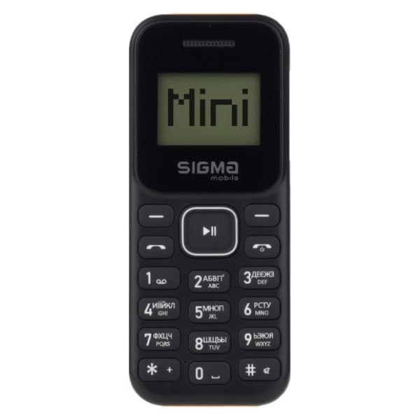 Телефон Sigma mobile X-style 14 Mini Dual Sim Black/Orange (Код товару:19501) Харьков - изображение 1