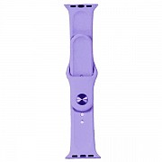 DM Ремінець Silicone для Apple Watch 38/40/41 mm Elegant Purple (Код товару:29653) Харьков