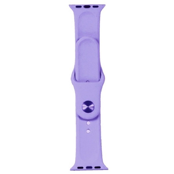 DM Ремінець Silicone для Apple Watch 38/40/41 mm Elegant Purple (Код товару:29653) Харьков - изображение 1