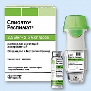 Спіолто респімат розчин д/інг. 2.5 мкг/2.5 мкг Киев