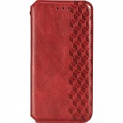 Чохол-книжка Getman Cubic для Xiaomi Redmi 10/Note 11 4G Red (Код товару:19361) Харьков