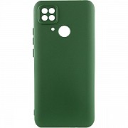 Silicone Cover Lakshmi Full Camera для Xiaomi Redmi 10C/Poco C40 Dark Green (Код товару:29694) Харьков