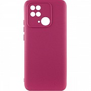 Silicone Cover Lakshmi Full Camera для Xiaomi Redmi 10C/Poco C40 Marsala (Код товару:29695) Харьков