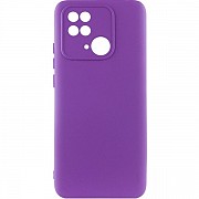 Silicone Cover Lakshmi Full Camera для Xiaomi Redmi 10C/Poco C40 Purple (Код товару:29689) Харьков