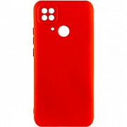 Silicone Cover Lakshmi Full Camera для Xiaomi Redmi 10C/Poco C40 Red (Код товару:29693) Харьков