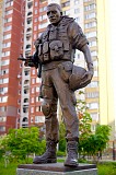 Памятники погибшим солдатам из бронзы, гранита, мрамора и пластика под заказ Київ